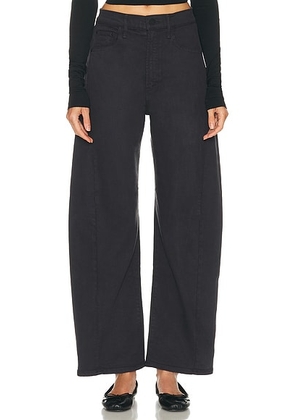 MOTHER The Half Pipe Flood Jeans in Cats And Dogs - Black. Size 34 (also in ).