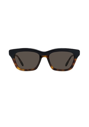 Loewe Slim Sunglasses in Dark Havana & Brown - Brown. Size all.