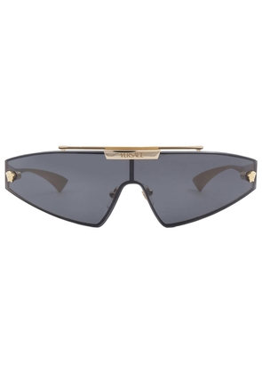 Versace Grey Shield Ladies Sunglasses VE2265 100287 44