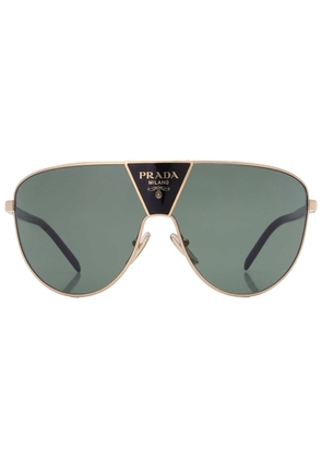 Prada Green Shield Mens Sunglasses PR 69ZS 5AK05V 137