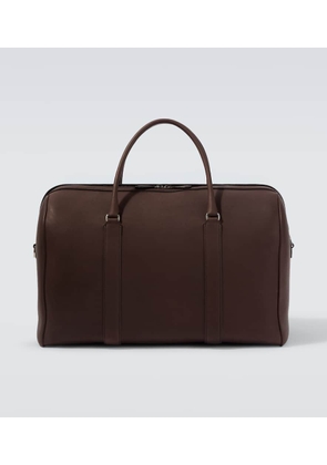 The Row Iowa leather duffel bag