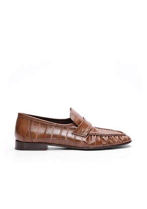 The Row Soft Loafer in Light Brown - Brown. Size 35 (also in 36, 36.5, 37, 37.5, 38, 38.5, 39.5, 40, 40.5).