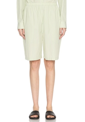 The Row Zinnia Short in Green - Green. Size 2 (also in 4, 8).