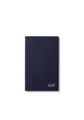 Smythson 2026 Panama Weekly Diary In Navy