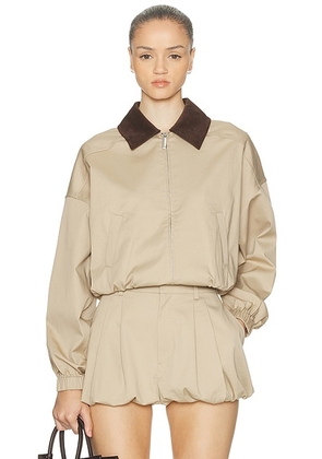 SEROYA Marielle Jacket in Sand - Beige. Size S (also in XS).