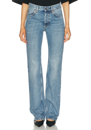 Saint Laurent Nico Straight Leg in Blue Bahama - Blue. Size 29 (also in 27, 30, 31).