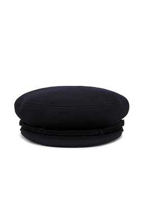 Ralph Lauren Collection Captain Hat in Midnight - Navy. Size all.