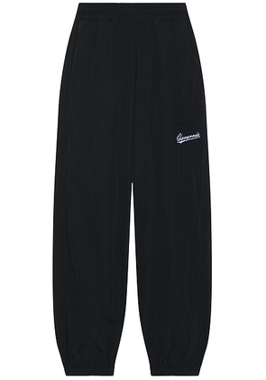 Willy Chavarria Bad Boy Track Pant in Black - Black. Size L (also in S, XL/1X).
