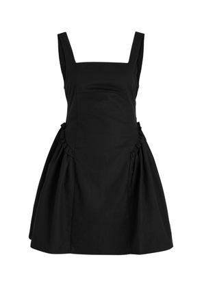 Sister Jane Lyrical Woven Mini Dress - Black - 12 (UK12 / M)