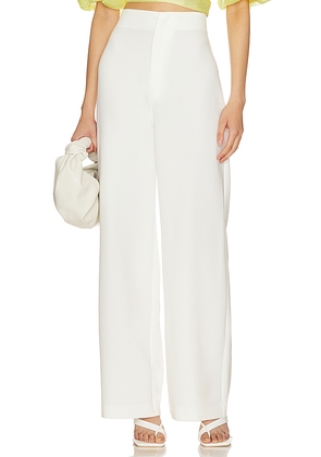 Bardot Anna High Waist Pant in White. Size 12. Also in 10.