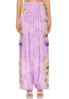 Agua Bendita x REVOLVE Maca Cargo Pant in Purple. Size S. Also in XL.