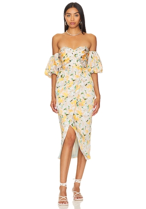 ASTR the Label Zurina Dress in Yellow. Size S. Also in XS.