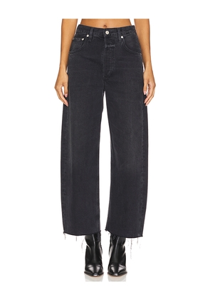 Citizens of Humanity Ayla Crop Wide Leg Jeans in Black. Size 27. Also in 28, 29, 30.