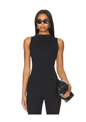 CLYQUE Kayla Tank Top in Black. Size L. Also in S, XS.
