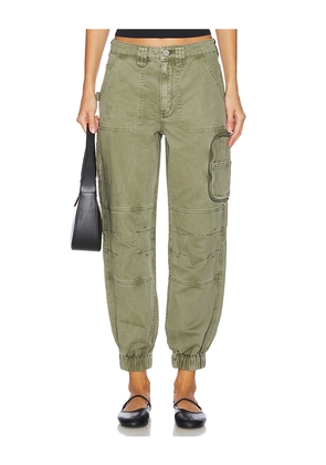 ALLSAINTS Florence Jogger in Green. Size 10. Also in 12.