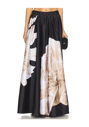 HEMANT AND NANDITA Maxi Skirt in Black. Size S. Also in L, XS.