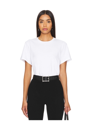 CLYQUE Walker Tee in White. Size S. Also in XL, XS.