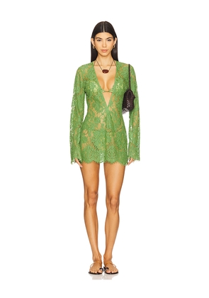 Bananhot Millie Dress in Green. Size S. Also in XL, XS.