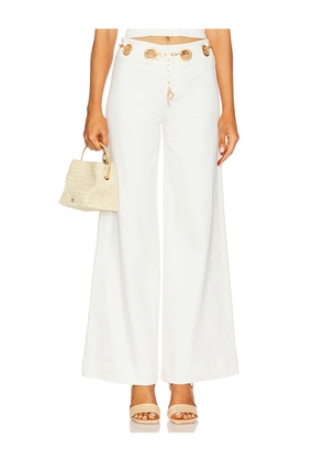 Cult Gaia Sydney Pant in White. Size 26. Also in 27, 28, 29, 30.