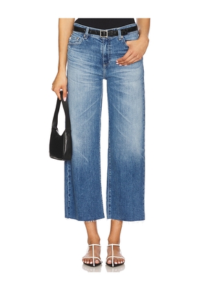 AG Jeans Saige Wide Leg Crop in Blue. Size 32. Also in 33.