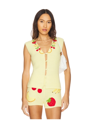 Capittana Sasha Top in Yellow. Size XS-S. Also in M-L.