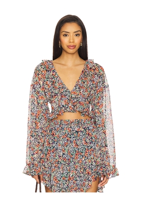 AFRM Clinton Top in Black. Size M. Also in S, XS.