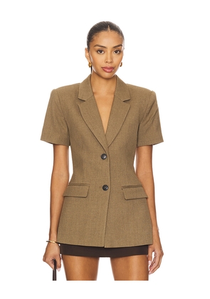 EAVES Tamim Blazer in Olive. Size L. Also in XL.