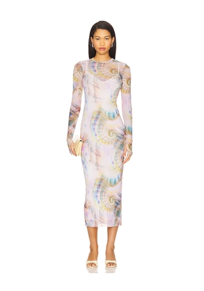 AFRM Ashland Dress in Pink. Size L. Also in M, S.