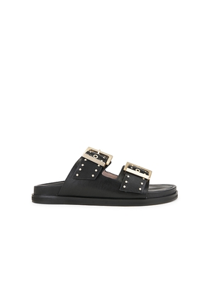 ALLSAINTS Magda Stud Sandal in Black. Size 38. Also in 39.5.