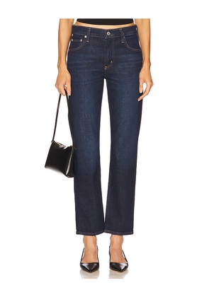 Citizens of Humanity Anissa Low Rise Straight Jeans in Blue. Size 24. Also in 25, 26, 27, 28, 29, 30, 33, 34.