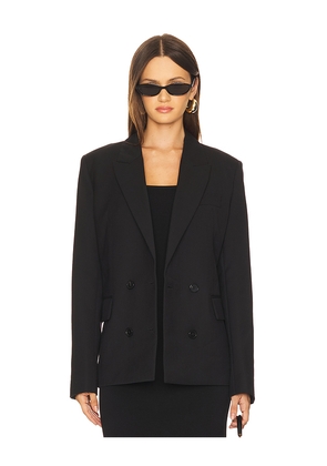 ANINE BING Evalyn Blazer in Black. Size S. Also in XS.