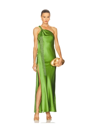 Cult Gaia Keya Gown in Green. Size 12. Also in 10.