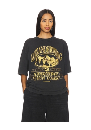 Alexander Wang Short Sleeve T-shirt in Black. Size M. Also in S, XS.