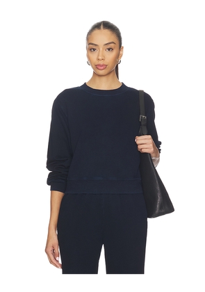 COTTON CITIZEN The Roma Crew in Navy. Size S. Also in XS.