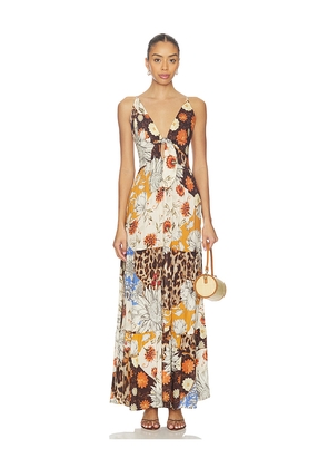 Agua Bendita Gabriella Dress in Cream. Size M. Also in S.