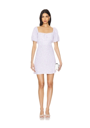 FAITHFULL THE BRAND X Revolve Lovita Mini Dress in Lavender. Size XL. Also in S.