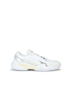 adidas by Stella McCartney Barricade Sneaker in White. Size 7.5. Also in 10, 6, 6.5, 7, 8, 8.5, 9, 9.5.