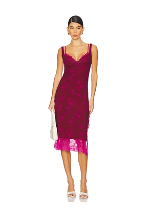 Free People x REVOLVE Party Crasher Midi Slip in Purple. Size M. Also in XS.