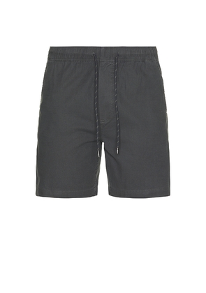 Faherty Essential Drawstring Short in Charcoal. Size S. Also in XL/1X.