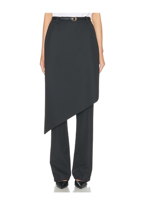 Helsa Trouser With Attached Skirt in Black. Size L. Also in M.