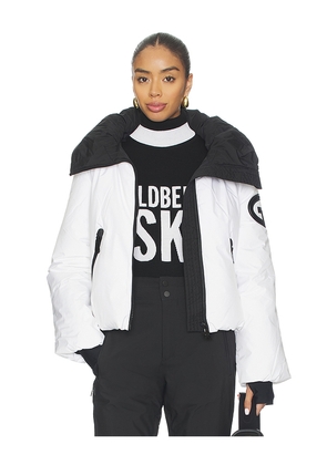 Goldbergh Porter Ski Jacket in White. Size 36. Also in 40.