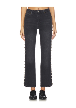 SIMKHAI Amelia High Rise Jean in Black. Size 26. Also in 27, 28, 29, 30.