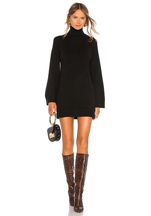 LPA Fallon Sweater Dress in Black. Size M. Also in L, S, XL, XS, XXS.