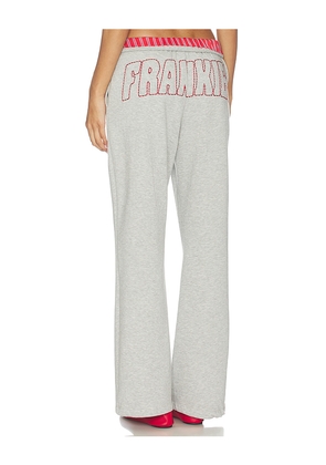 Frankies Bikinis Travel Day Pant in Grey. Size S. Also in XS.