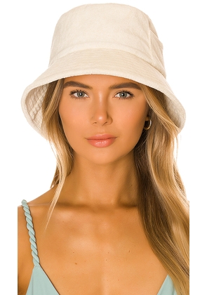 Lack of Color Wave Bucket Hat in Cream. Size M/L. Also in S/M.