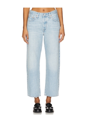 LEVI'S 501 90s Ankle Straight Jeans in Denim-Light. Size 27. Also in 29.