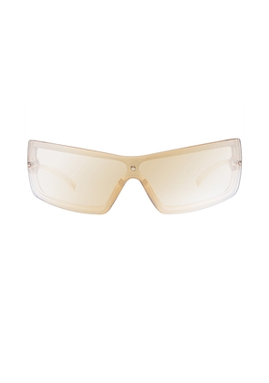 Le Specs The Bodyguard in Metallic Neutral.
