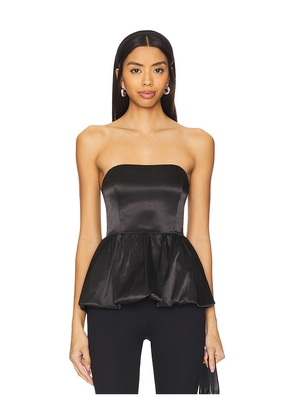 MORE TO COME Shayla Bubble Top in Black. Size XS. Also in S.