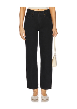 LEVI'S Dad Straight in Black. Size 24. Also in 25, 26, 27, 28, 29, 30.