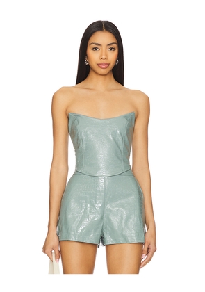 Nookie Shiloh Bustier Top in Baby Blue. Size S. Also in M.